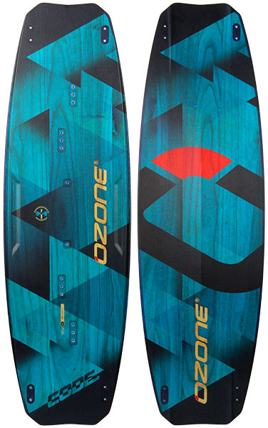 OZONE CODE V2 COMPLETE TWIN TIP KITE BOARD WITH BINDINGS