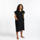 SLOWTIDE CHANGING PONCHO BLACK FOR KIDS